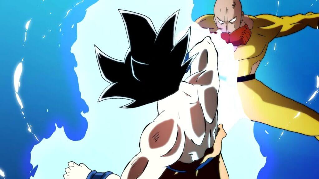 Well known Goku from Dragon Ball Series up against Saitama from One Punch Man Series in a fight to show who is the strongest.