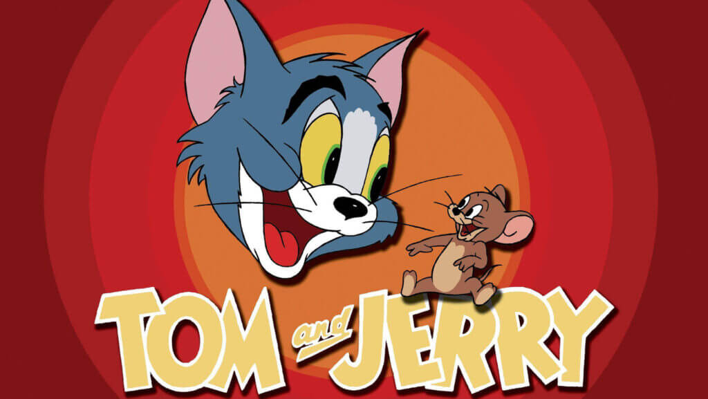 tom the grey cat and jerry the brown mouse