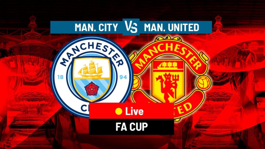 Manchester city vs Manchester united team football match